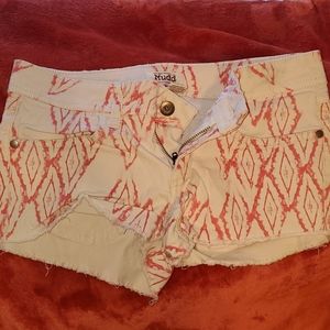 4/$20 Women's printed jean shorts